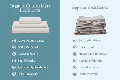 Organic Cotton Queen Sheet Set