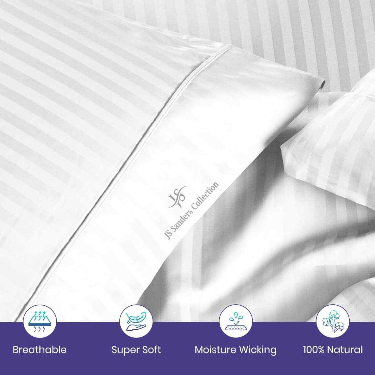 JS Sanders Collections King Bed Sheet Set