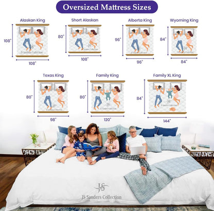 JS Sanders Collections King Bed Sheet Set