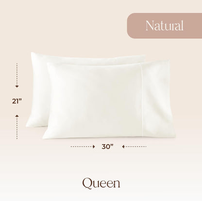 Organic Cotton Queen Pillowcase Set