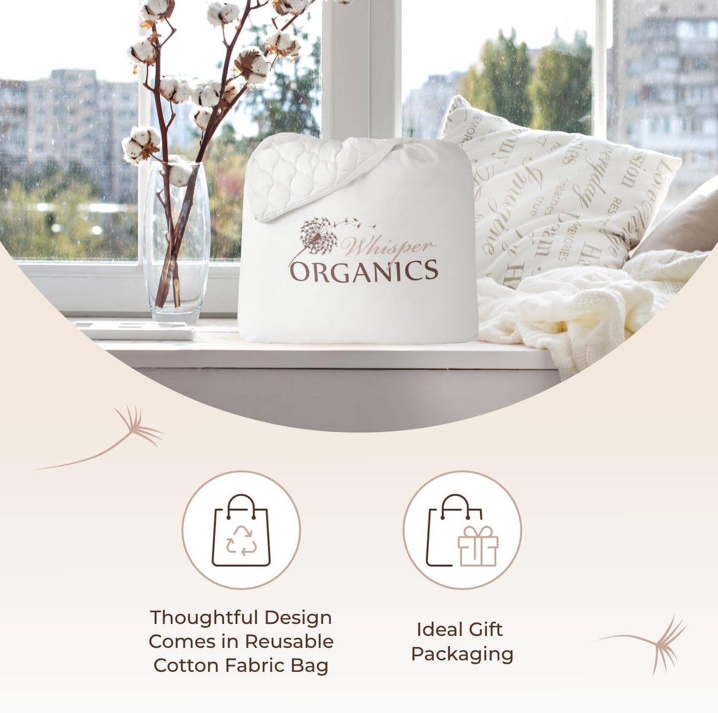 Organic Cotton Mattress Pad – Twin