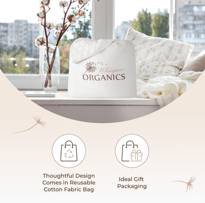 Organic Cotton Mattress Pad – Twin