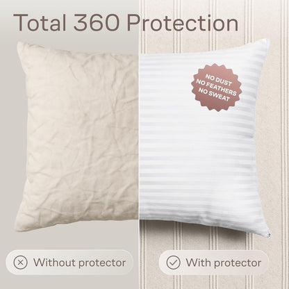Queen Pillow Protectors – Set of 4