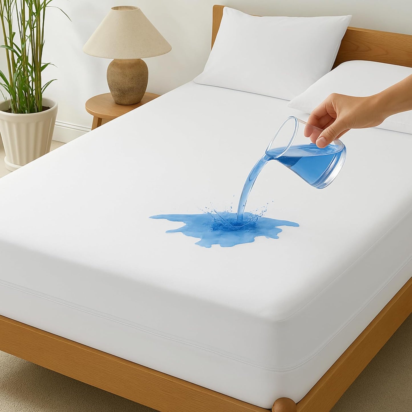 Zippered Waterproof Mattress Encasement – Twin