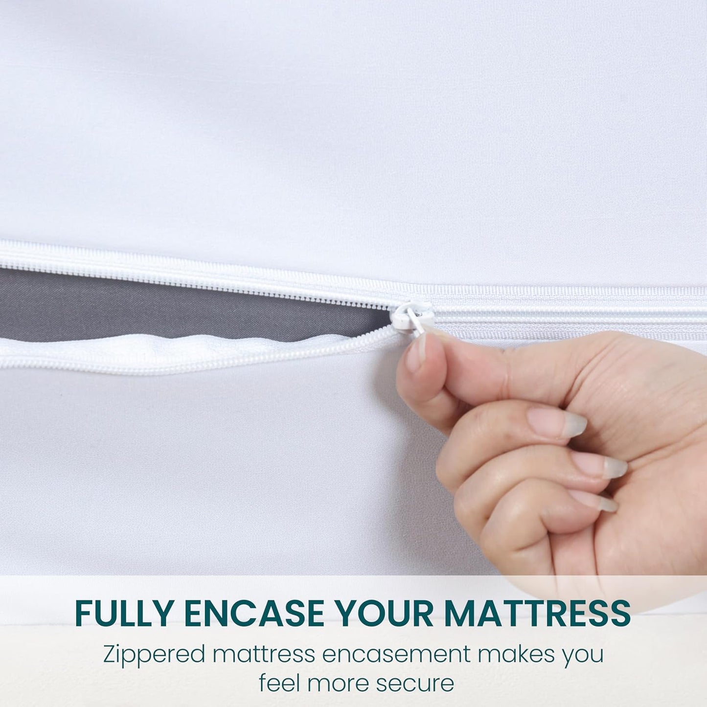 Zippered Waterproof Mattress Encasement – Twin
