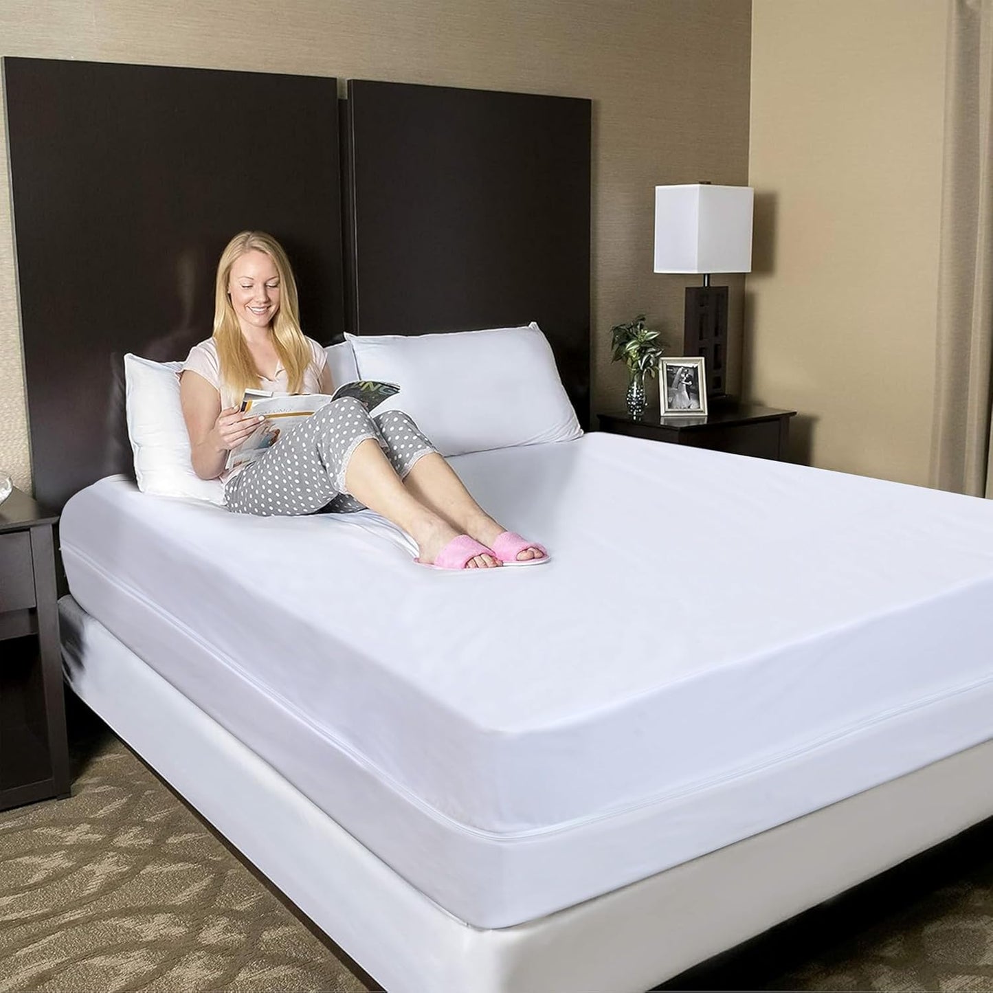 Zippered Waterproof Mattress Encasement – Twin