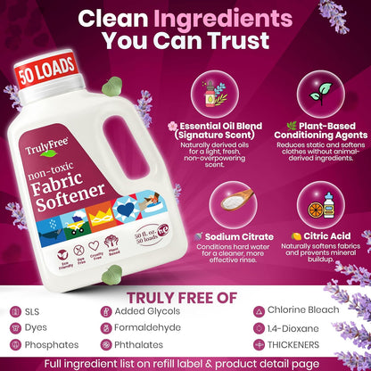 Truly Free Natural Fabric Softener