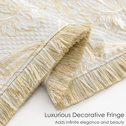Loom and Mill Luxury Jacquard Throw Blanket